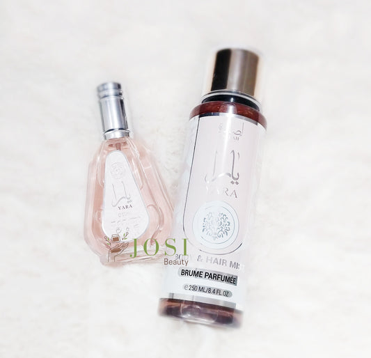 Parfum + Brume Yara Rose - Mini Pack Dubaï