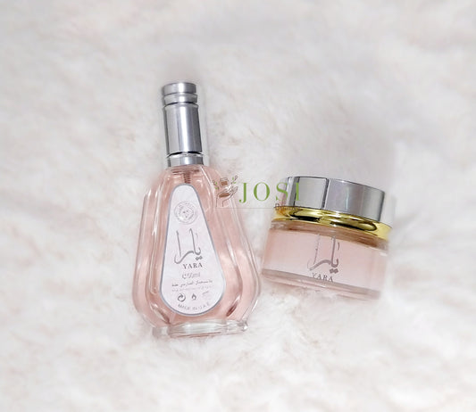 Vaseline + Parfum Yara Rose - Mini Pack Dubaï