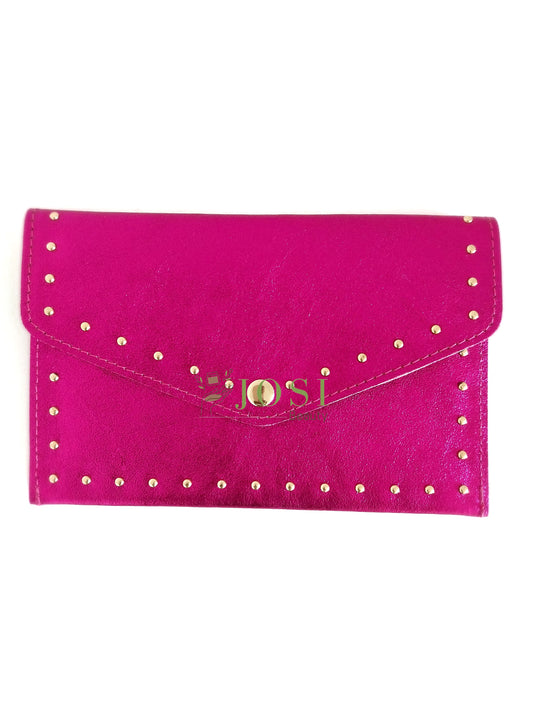 Porte feuille Madie fuchsia