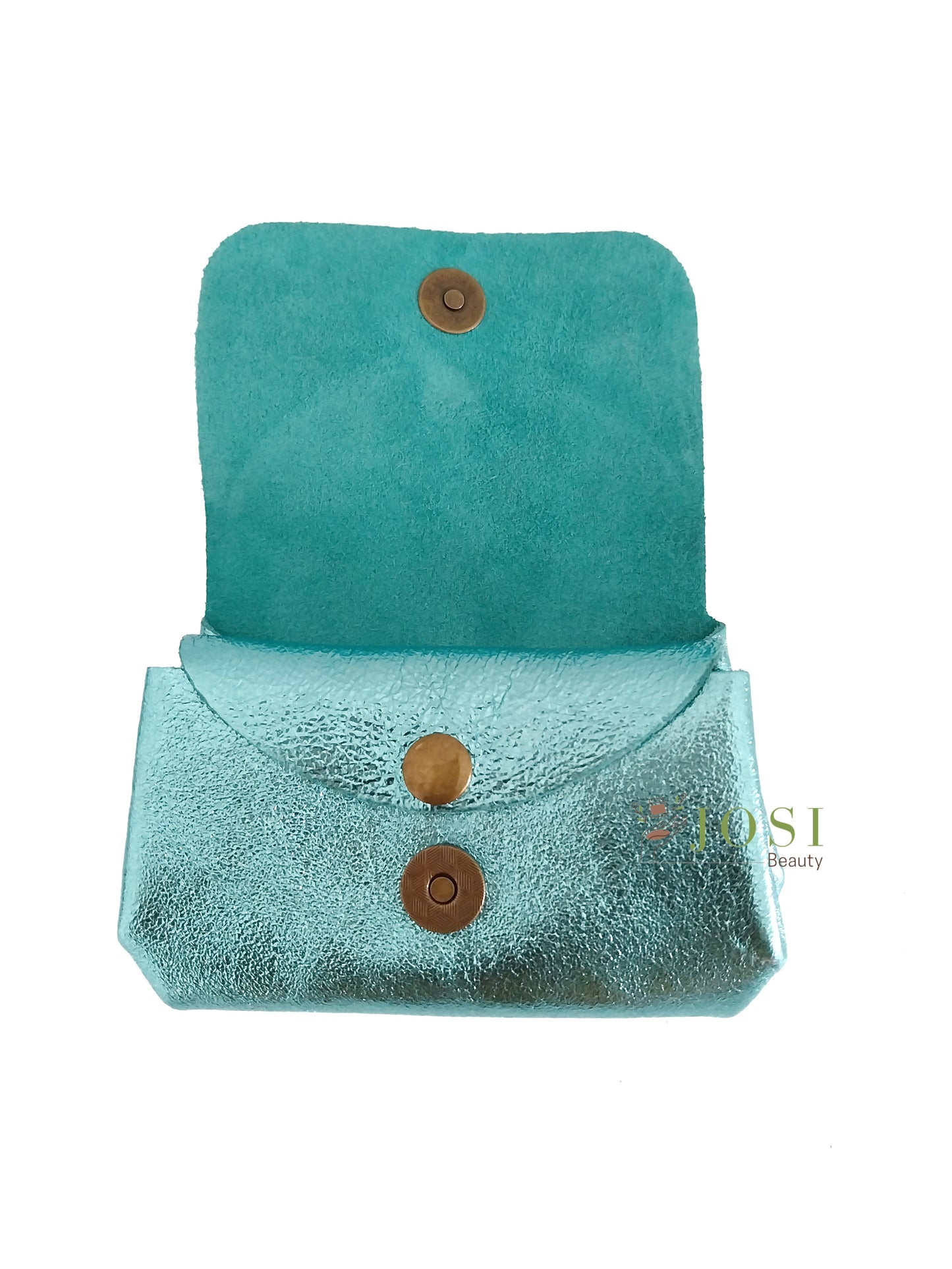 PORTE MONNAIE IRISA TURQUOISE